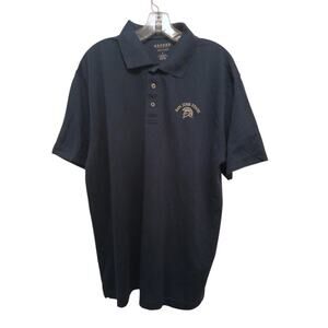 Oxford America San Jose State Polo Shirt Men's Size L Navy Blue Veri Cool Golf
